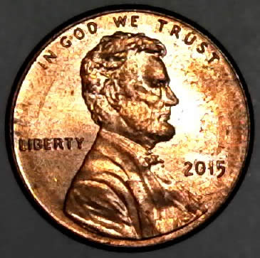 2015-P-Lincoln-Shield-Cent-With-Huge-Weird-Die-Chip!
